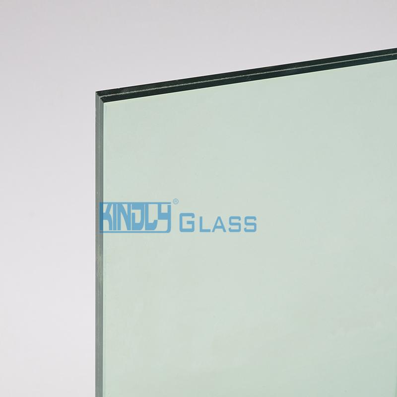 French Green Tinted Clear Laminated Glass